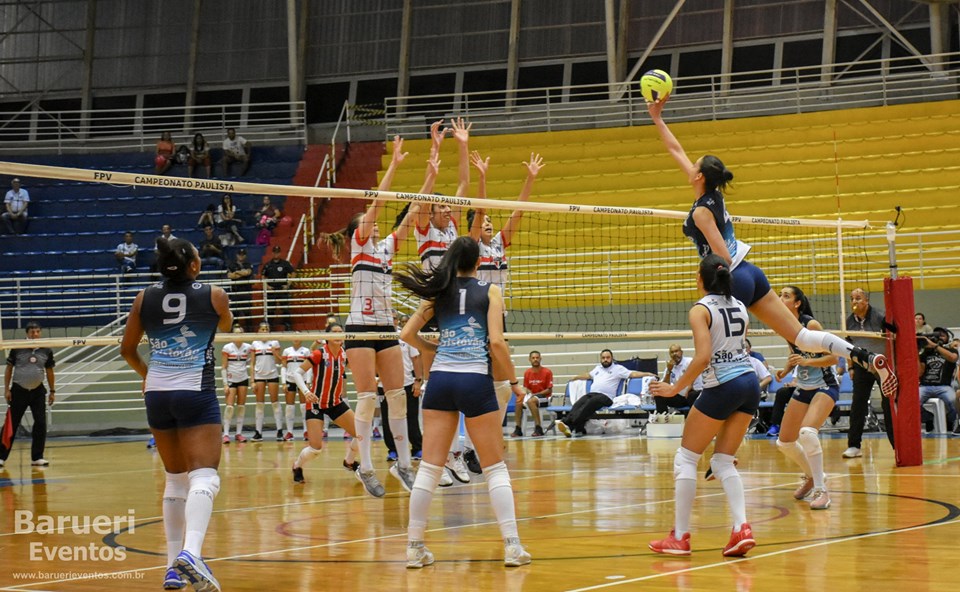 f2 São Paulo F.C/Barueri vence novamente e chega à semifinal do Paulista feminino de vôlei