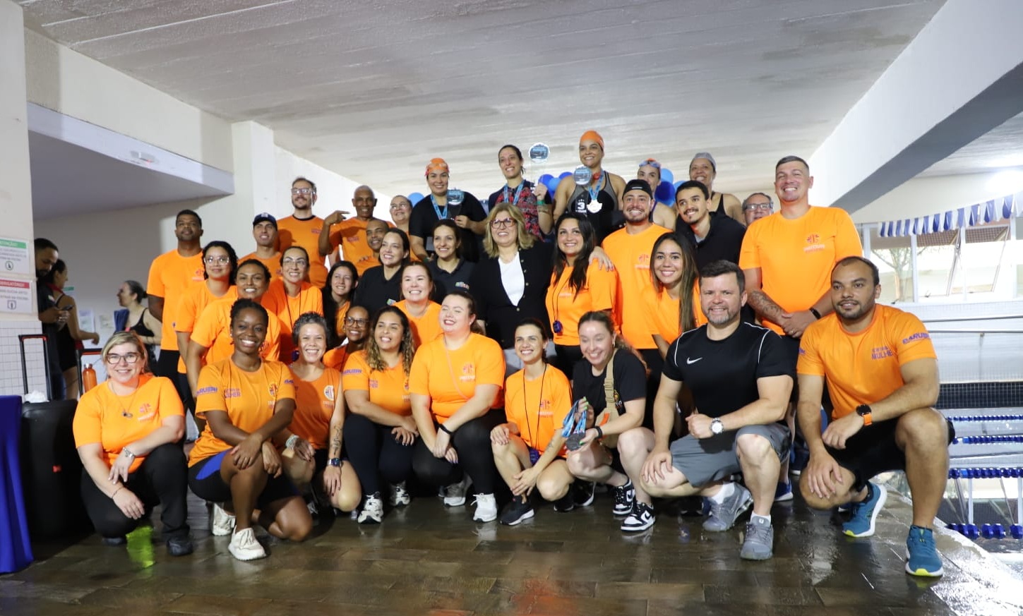 secNat 2º Festival de Natação da Secretaria da Mulher de Barueri Celebra Evolução e Talento das Alunas