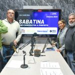 Sorteio Sabatina com os pré-candidatos a prefeito de Jandira