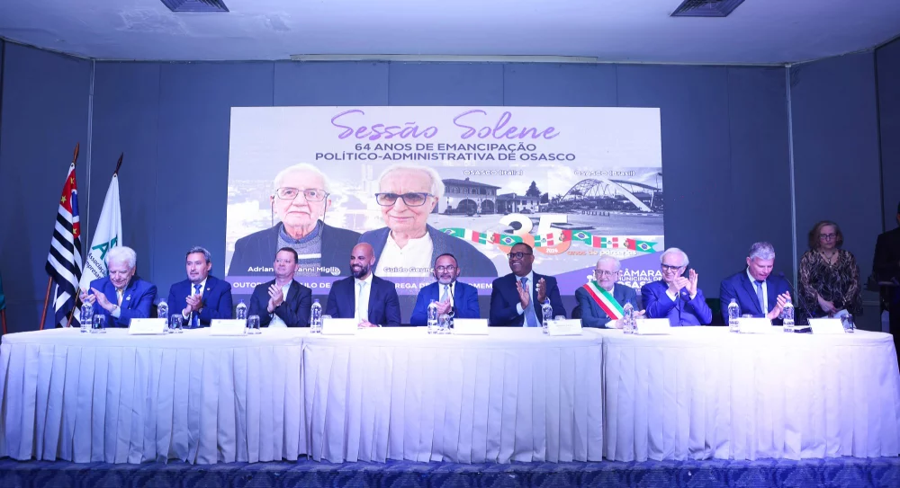 182a1879 Sessão Solene celebra 64 anos de emancipação de Osasco e 35 anos de irmandade com Osasco da Itália